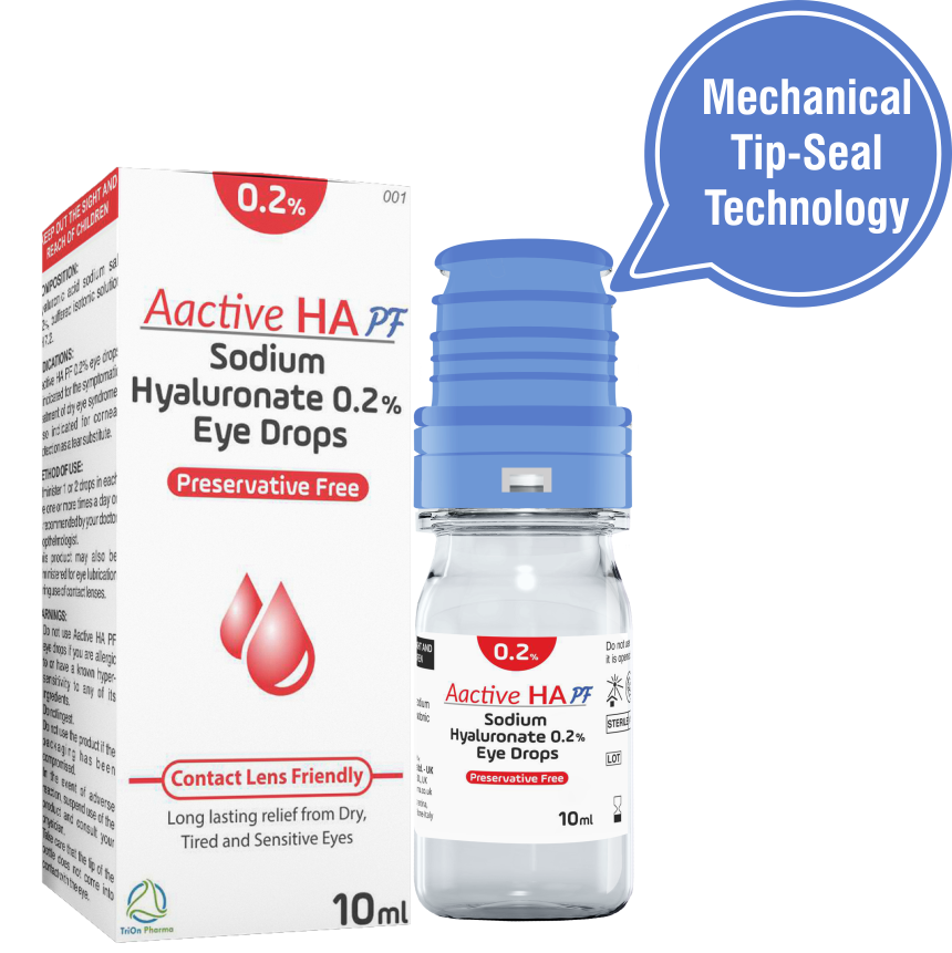 Aactive HA PF 0.2% Eye Drops