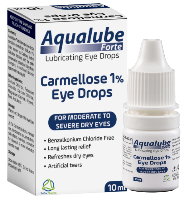Aqualube forte 1% eyedrops