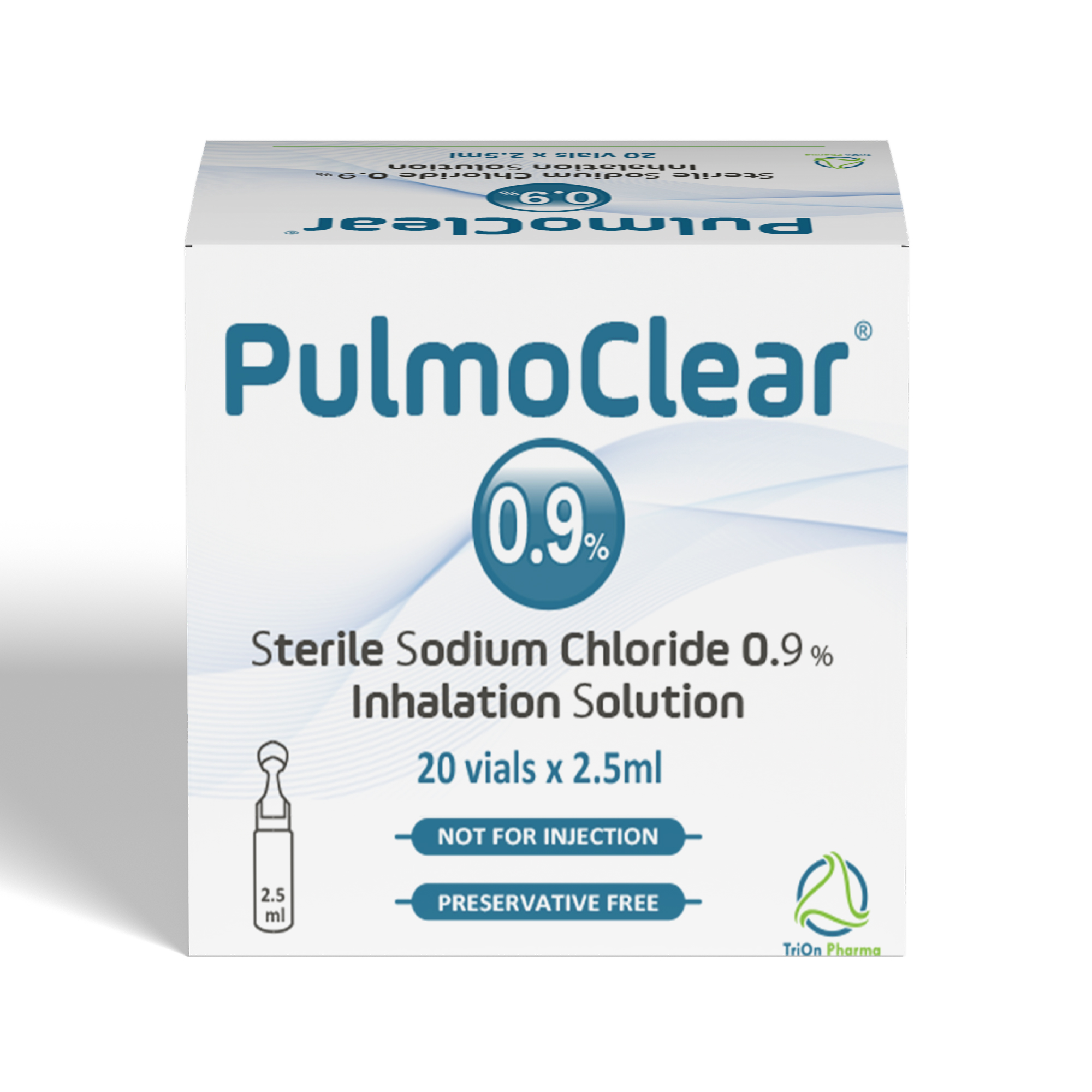 PulmoClear 0.9% Isotonic Inhalation Sol 2.5ml