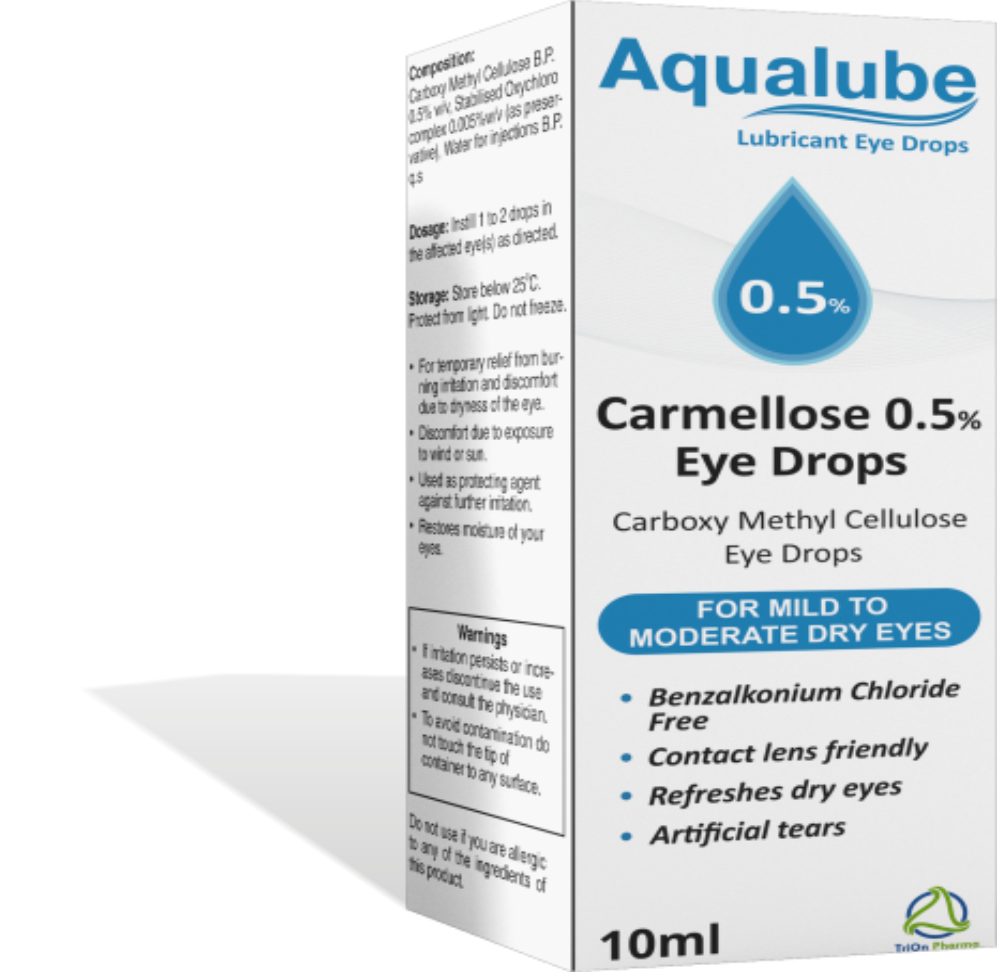 Aqualube eyedrops
